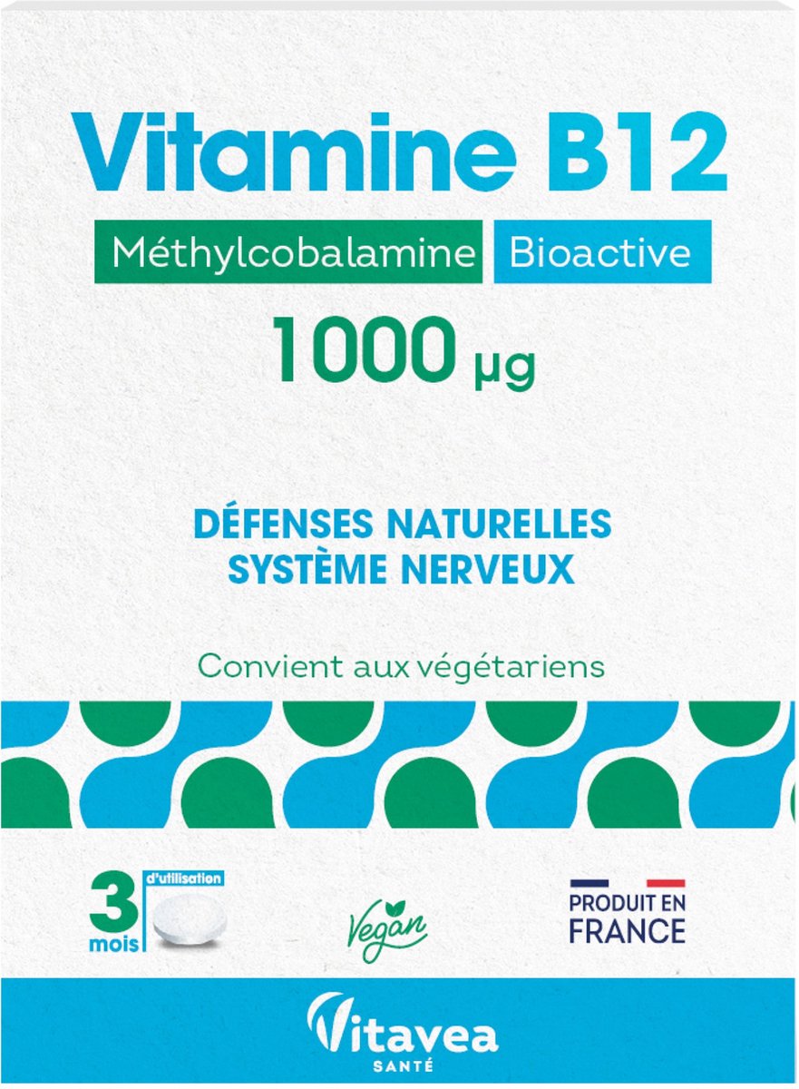 Vitavea Vitamine B12 1000 µg 90 Tabletten