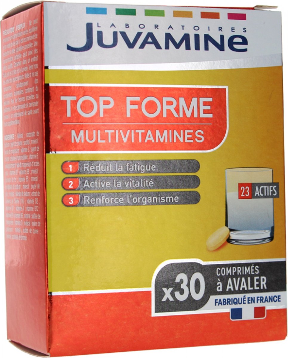 Juvamine Top Forme Multivitaminen 30 Tabletten