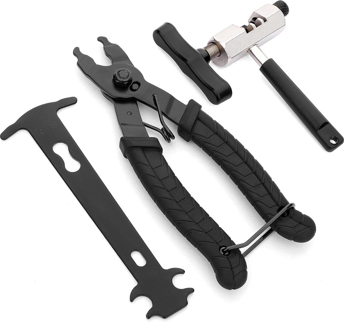 Kettingslot Tang, Fietskettingklem, 2-in-1 openings- en sluitklem, fietsketting gereedschap, fietsketting gereedschap, mountainbike kettingklem voor kettingreparatie (16,5