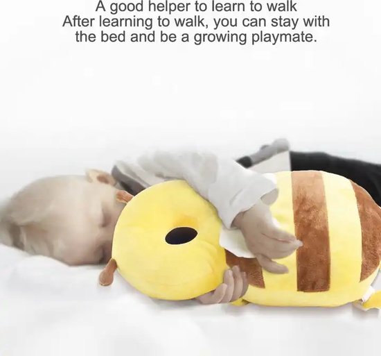 Upgraded 2 in 1 Baby Travel Pillow, Adjustable Banana
