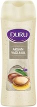Duru Argan & Clay gel douche 450 ml - Gel douche Argan et argile - Argan Yagi & Kil - Action minérale