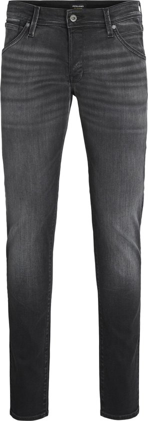 JACK & JONES Glenn Fox slim fit - heren jeans - zwart denim - Maat: