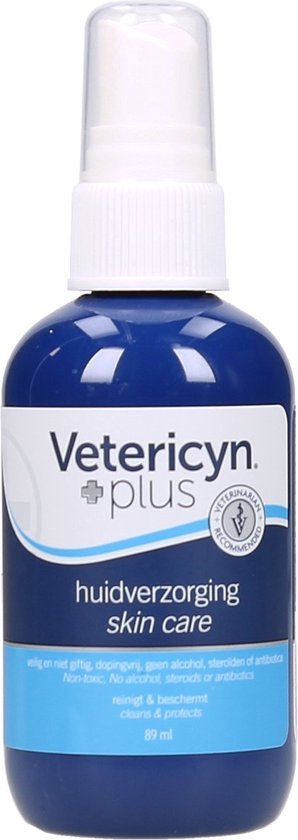 Vetericyn® Plus Alle Dieren Wond & Huidverzorging spray 250ml - 100% Veilig & effectief - Aanbevolen door dierenartsen (Dr. Pol) - Vetericyn