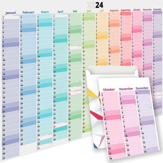 Jaarplanner whiteboard kopen? Bestel hier dit jaarplanner bord