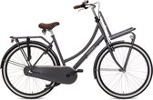 Vélo de transport Popal Daily Dutch Basic+ N3 - Vélo de ville - Femme - 47 centimètres - Blauw Petrol