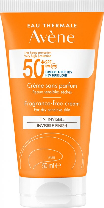 Foto: Av ne unscented cream spf 50 zonnebrand 50 ml