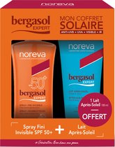 Noreva Bergasol Expert Invisible Finish Spray SPF50+ 125 ml + Gratis After-Sun Milk Voor Gezicht en Lichaam 100 ml