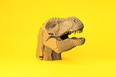 CARTONIC- T-Rex- 3D Puzzel-Speelgoed- Puzzel-DIY- Creatief- Karton- Kinderen en volwassen- 3D- puzzel-