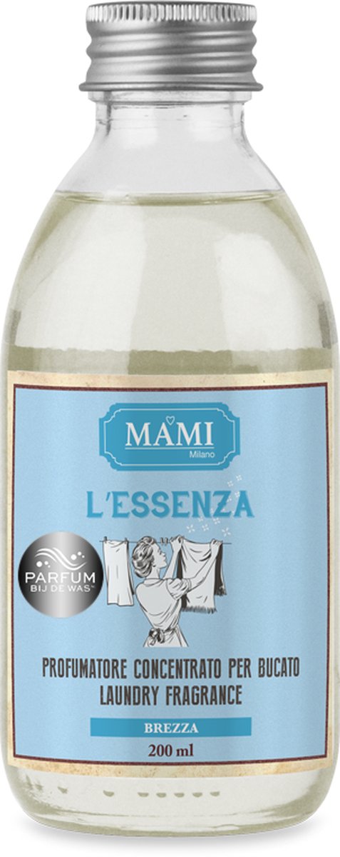 Mami Milano® Wasparfum Brezza - Proefpakket - 200 ML - Parfum bij de Was