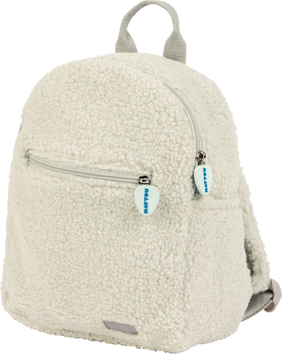 Nattou Teddy - Rugzak - 23 cm - Ecru