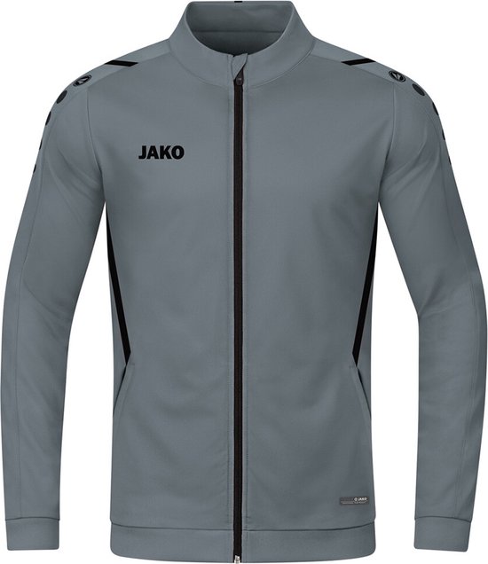 Jako - Polyester Jacket Challenge Kids - Grijs Jack-164