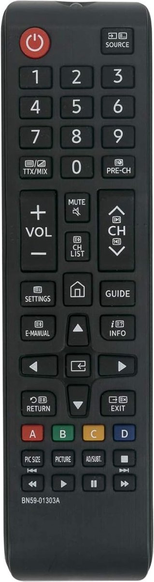 Universele voor Samsung Smart TV BN59-01303A afstandsbediening - Geschikt voor alle Samsung Smart televisies