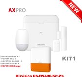 Hikvision DS-PWA96 AX Pro - Pro WIFI IP Alarmkit 3G/4G buitensirene Oranje