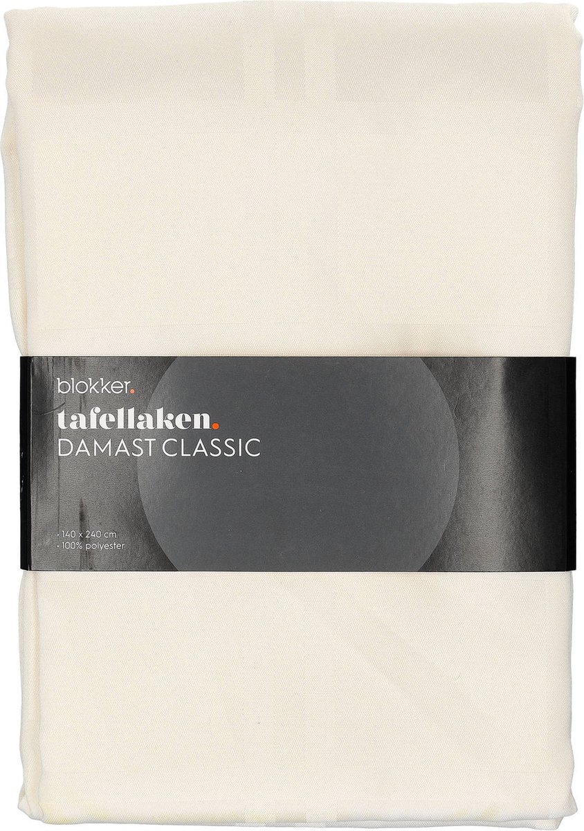 Blokker Tafelkleed Damast Classic - Tafellaken 140x240cm