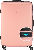Princess Traveller PT01 Scale - Reiskoffer met geintegreerde weegschaal - Peony Pink - L - 76cm