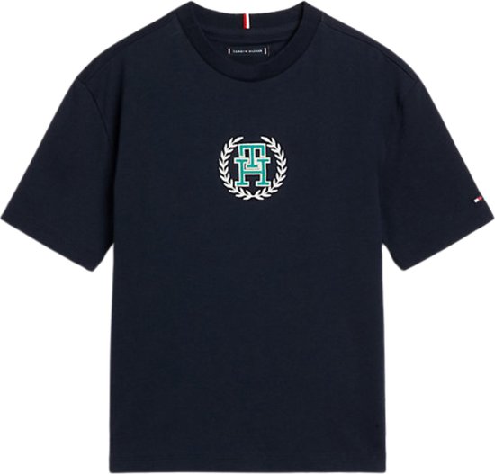 Tommy Hilfiger MONOGRAM TEE S/ S T-shirt Garçons - Blue - Taille 14