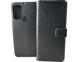 Portemonnee Book Case Hoesje Geschikt voor: Motorola Moto G60s zwart