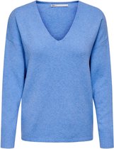 ONLY ONLRICA LIFE L/ S V-NECK PULLO KNT NOOS Pull Femme - Taille M