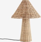 Madam Stoltz - Lampe de table en rotin - Handgemaakt - 40x50 cm