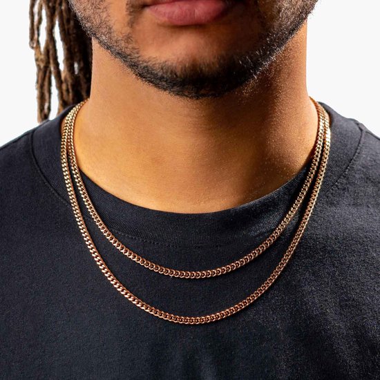 4/6/9/13 mm, lengte: 46/51/55/61/66/71/76 cm, choker hiphop