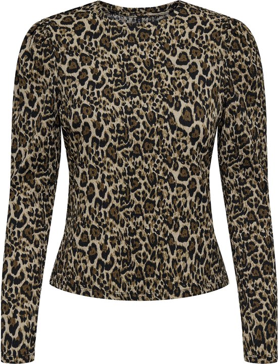 ONLY ONLGLENDA L/S AOP PUFF TOP CC JRS Dames Top - Maat XS