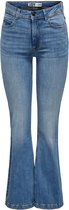 JDY JDYFLORA FLARED HIGH MB NOOS DNM Dames Jeans - Maat W26 X L32