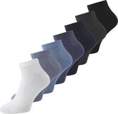 JACK&JONES JACBASS SOLID SHORT SOCKS 7 PACK Heren Sokken - Maat ONE SIZE