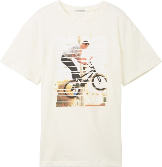TOM TAILOR oversize printed t-shirt Jongens T-shirt - Maat 164
