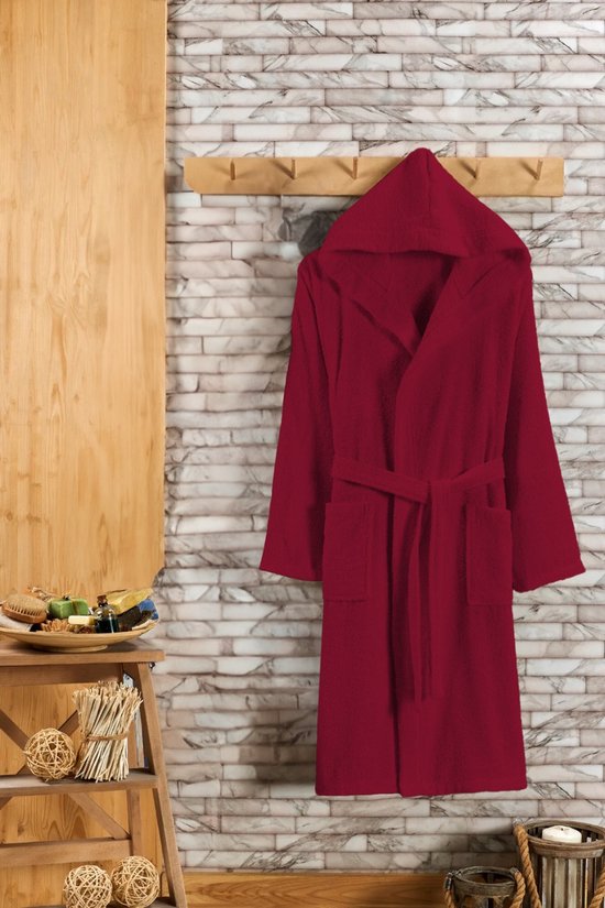 Sauna - Ochtendjas - Bordeaux - Badstof - Wellness - Valt L