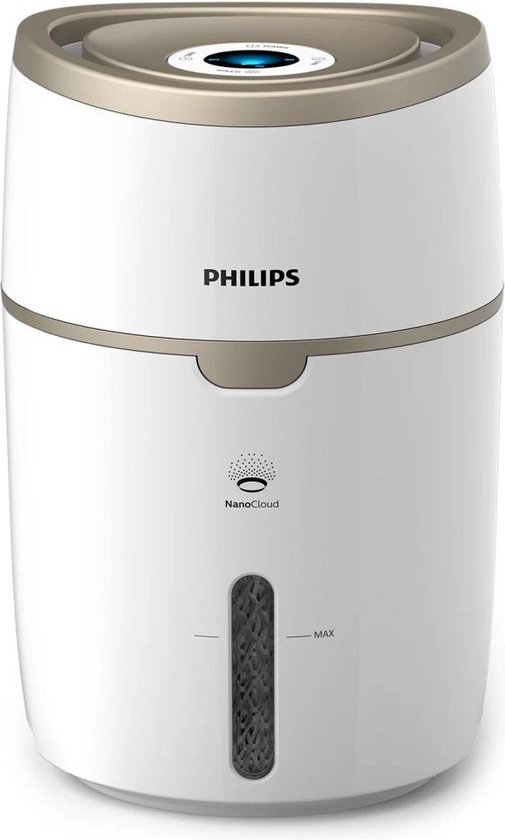 Foto: Philips series 2000 hu4816 10 luchtbevochtiger wit