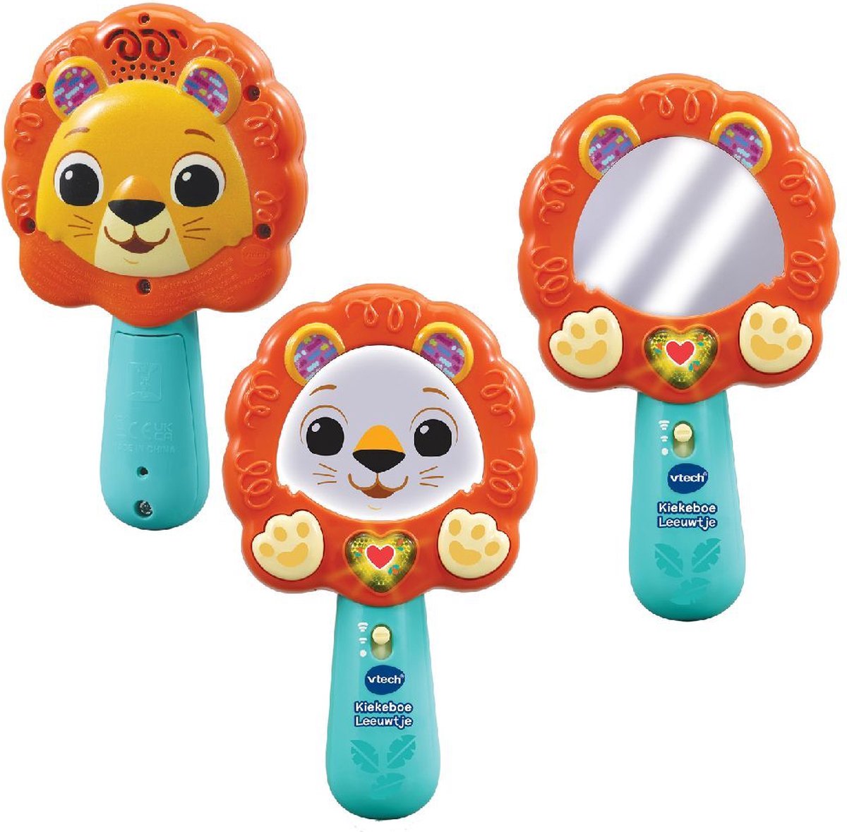 VTech Baby Kiekeboe Leeuwtje - Dierenvriendjes - Interactief Speelgoed - 12 tot 36 Maanden