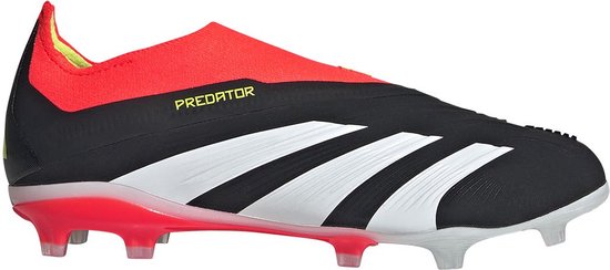 Adidas Predator Elite Laceless Fg Chaussures de football Rouge EU 35