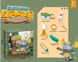foto van Educatief speelgoed, origineel cadeau voor kleuters en kinderen, ontdekken en leren! Insectendoosje, loep en verrekijker, voor avonturiers - leerzaam speelgoed voor ontdekkers - experimenteerdoos - Speelgoed voor avonturiers