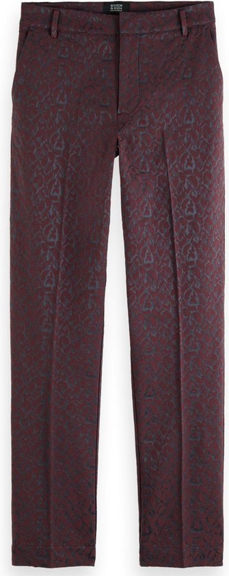 Scotch & Soda - Broek Leopard Rood - Vrouwen