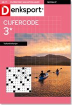 Denksport Puzzelboek Cijfercode 3* vakantiekanjer, editie 71