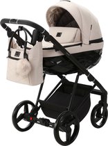 Adamex Quantum Std Beige/Black 2-in-1 Kinderwagen TK-110