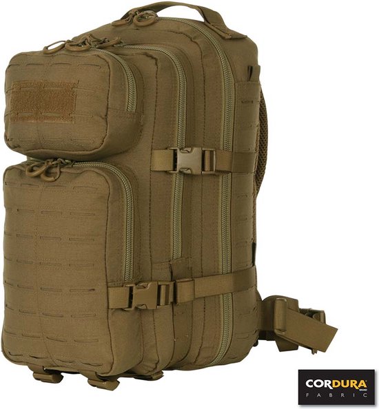 101inc Lasercut 1-day assault rugzak Cordura coyote