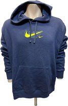 Nike - Sporttrui - Mannen - Donkerblauw/Geel/Wit - Maat XS