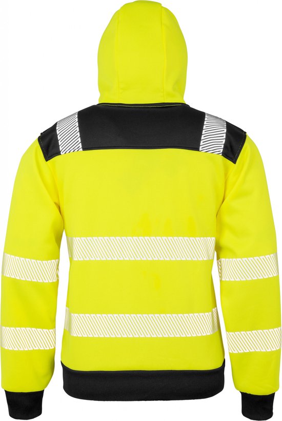 Sweatshirt Unisex 3XL Result Lange mouw Fluorescent Yellow 100% Polyester