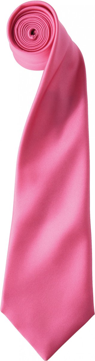 Stropdas Heren One Size Premier Fuchsia 100% Polyester