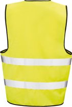 Result safe guard veiligheidshesje -  geel fluorescerend -  maat L/XL - 1,5 meter bedrukking