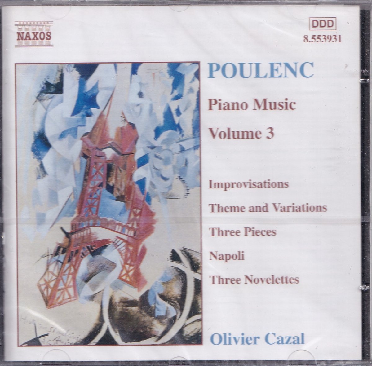 Piano Music vol. 3 - Francis Poulenc - Olivier Cazal
