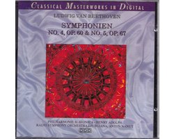 Symphonien no. 4 Op. 60 en no. 5 Op. 67 - Ludwig van Beethoven - Philharmonia Slavonica o.l.v. Henry Adolph, Radio Symphony Orchestra Ljubljana o.l.v. Anton Nanut