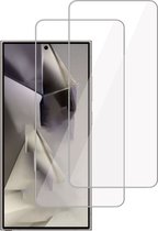2x Screenprotector geschikt voor Samsung Galaxy S24 Ultra – Gehard Glas - Proteqt+