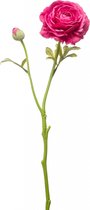Fleurdirect Kunstbloem Ranunculus Spray - Overig - Roze - 0 x 44 x 0 cm (BxHxD)
