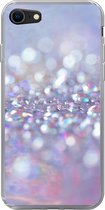 Geschikt voor iPhone SE 2020 hoesje - Water - Design - Abstract - Licht - Siliconen Telefoonhoesje