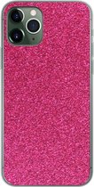 Geschikt voor iPhone 11 Pro hoesje - Roze - Abstract - Design - Siliconen Telefoonhoesje