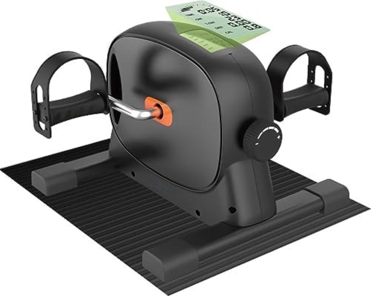 Bol.com Stoelfiets - Stoelfiets bewegingstrainer - Stoel fiets - 40 x 30 x 30 cm - Zwart aanbieding