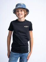 Petrol Industries - Jongens Backprint T-shirt Beachdrive - Grijs - Maat 176