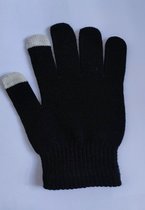 Handschoenen - iglove - touch vingers - zwart - Fimpo